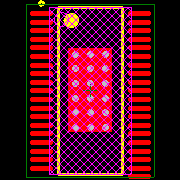 TLC5951DAPR Footprint - Texas Instruments