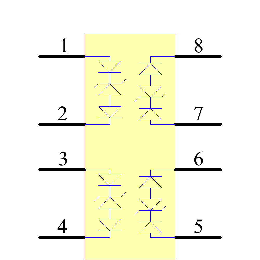 SLVU2.8-4.TBT Symbol - Semtech