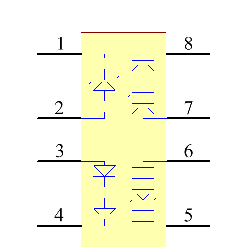 SLVU2.8-4.TBT Symbol - Semtech