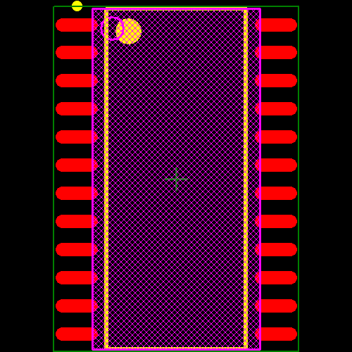CAT9532WI-T1 Footprint - onsemi