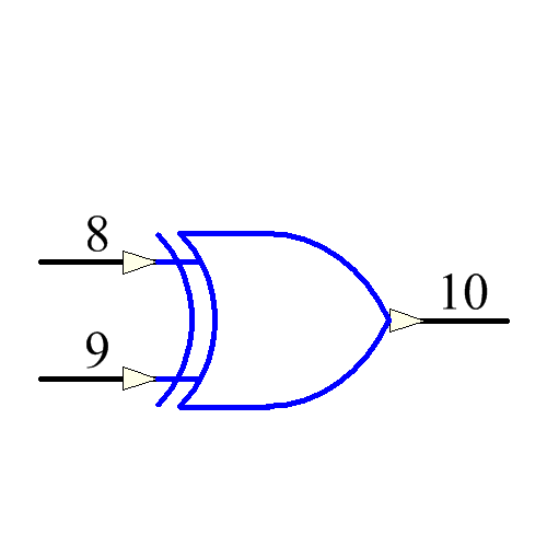 CD4030BF Symbol - Texas Instruments