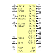 TLC5944PWPRG4 Symbol - Texas Instruments