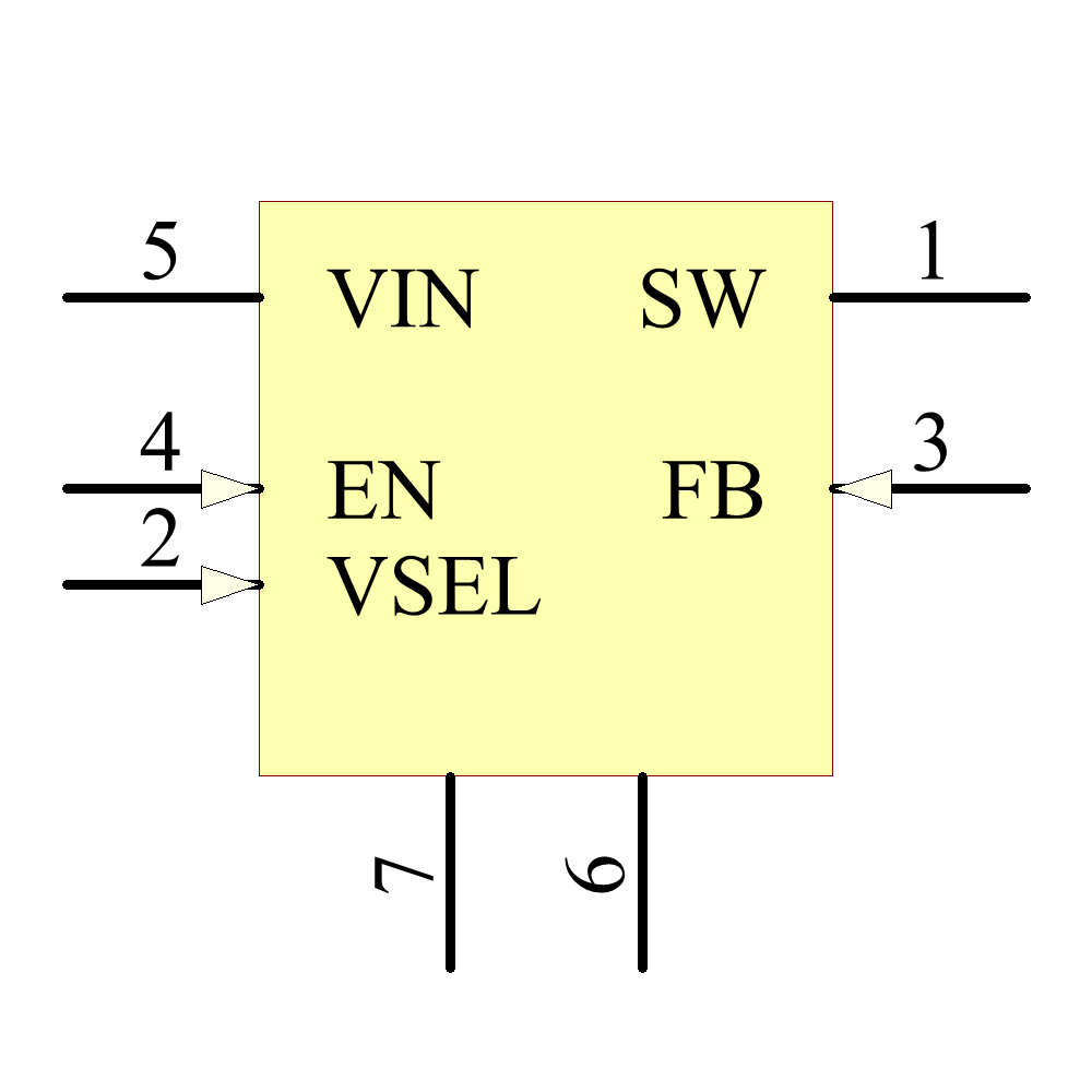 TPS62273DRVT Symbol - Texas Instruments