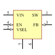 TPS62273DRVT Symbol - Texas Instruments