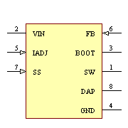 LM22679TJE-ADJ/NOPB Symbol - Texas Instruments