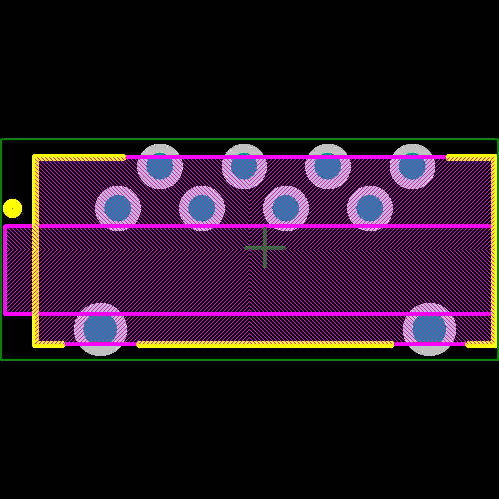 PJS008U-3000-0 Footprint - Yamaichi