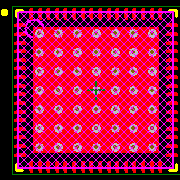 PIC18F65K22-E/MR Footprint - Microchip