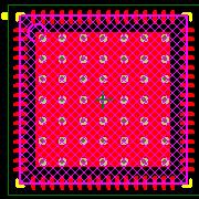 PIC18F65K22-E/MR Footprint - Microchip