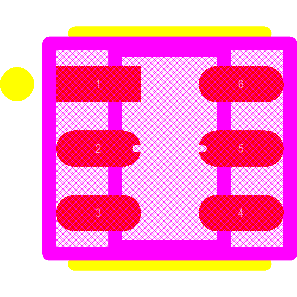 TPS54200DDCR Footprint - Texas Instruments