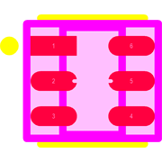 TPS54200DDCR Footprint - Texas Instruments