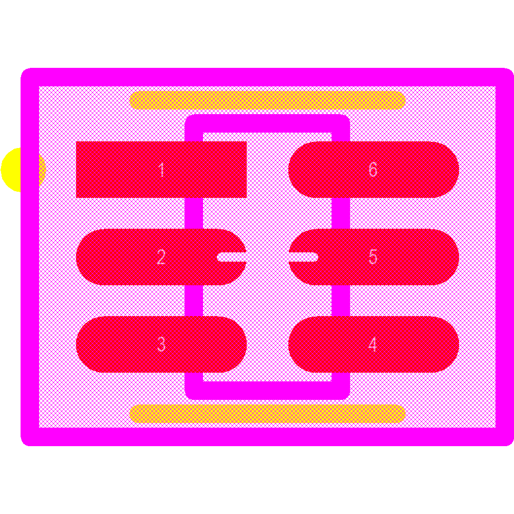 TPS54200DDCR Footprint - Texas Instruments