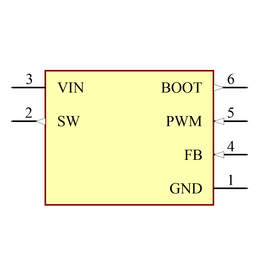 TPS54200DDCR Symbol - Texas Instruments