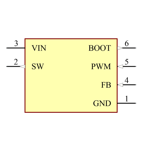 TPS54200DDCR Symbol - Texas Instruments