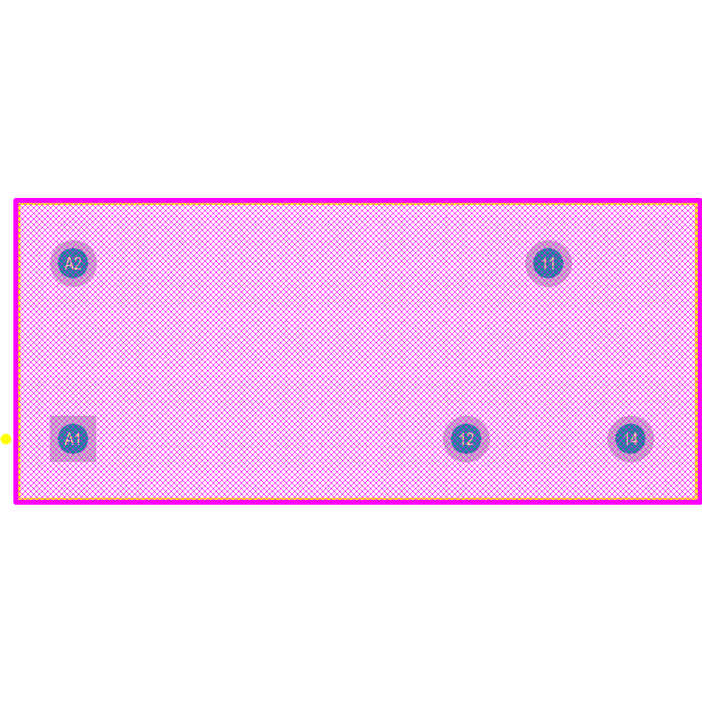 1-1415899-1 Footprint - TE Connectivity