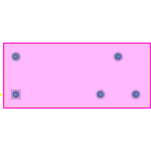 1-1415899-1 Footprint - TE Connectivity