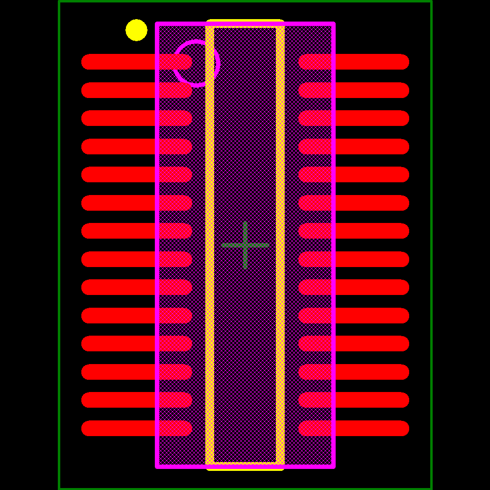 LTC3857IGN-1#TRPBF Footprint - Analog Devices