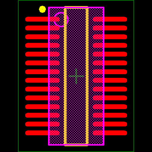LTC3857IGN-1#TRPBF Footprint - Analog Devices