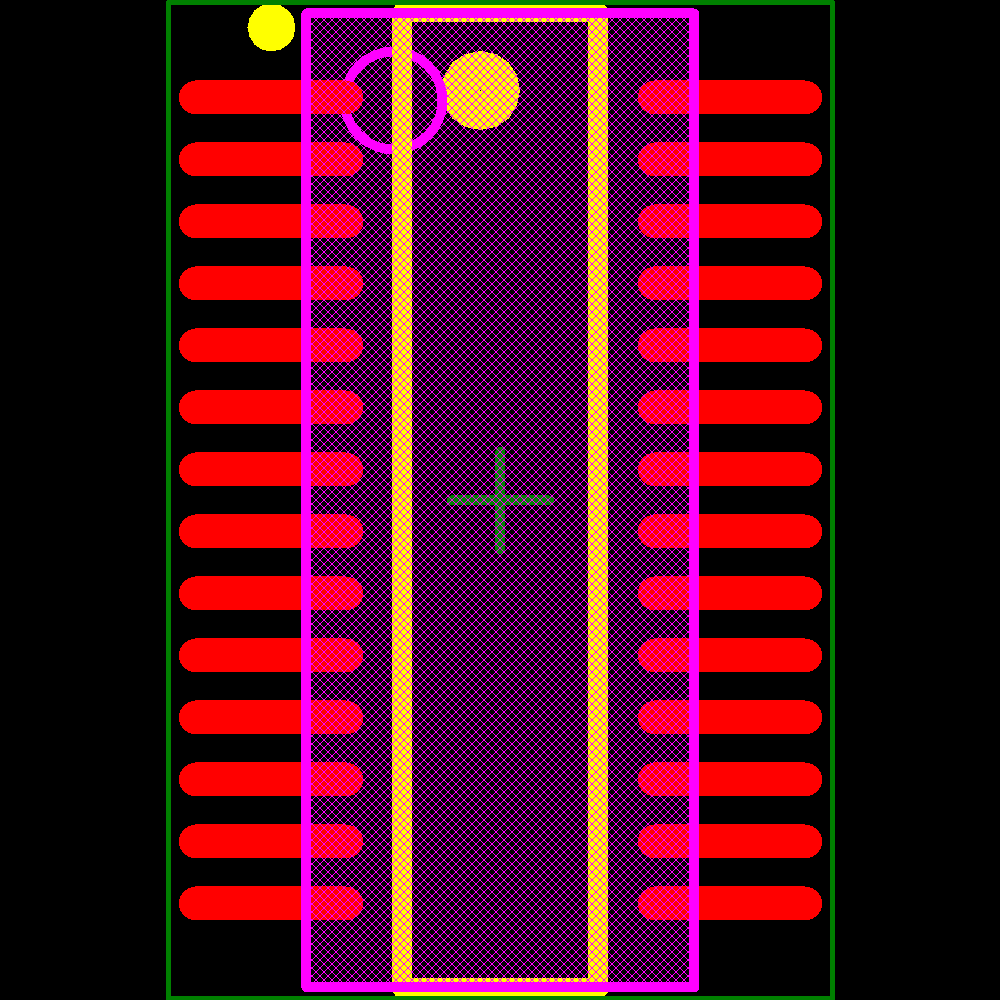 LTC3857IGN-1#TRPBF Footprint - Analog Devices