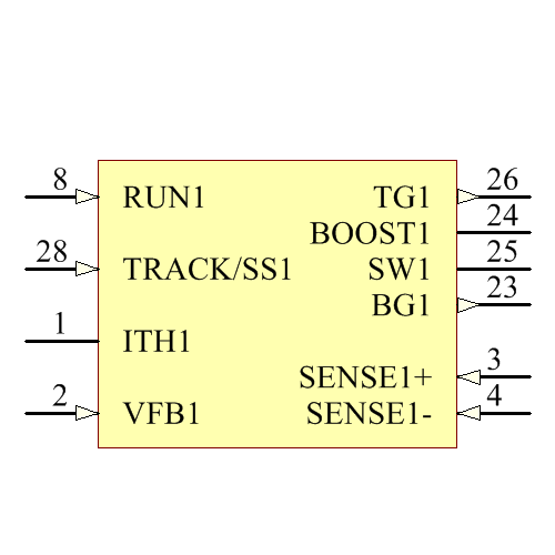 LTC3857IGN-1#TRPBF Symbol - Analog Devices