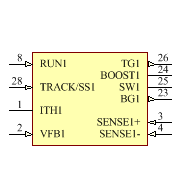 LTC3857IGN-1#TRPBF Symbol - Analog Devices