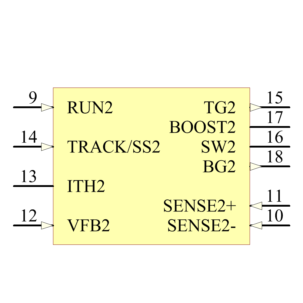 LTC3857IGN-1#TRPBF Symbol - Analog Devices