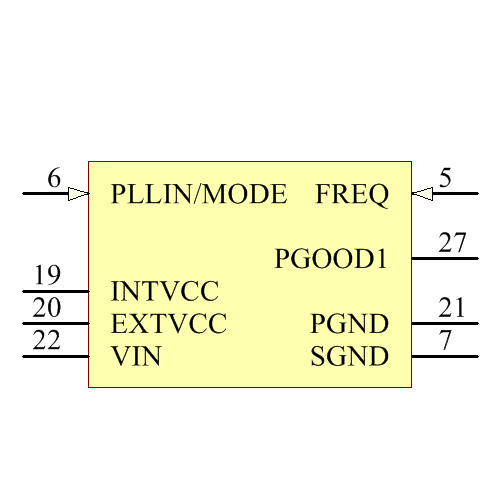 LTC3857IGN-1#TRPBF Symbol - Analog Devices