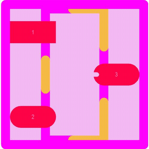 GSOT15C-E3-08 Footprint - Vishay