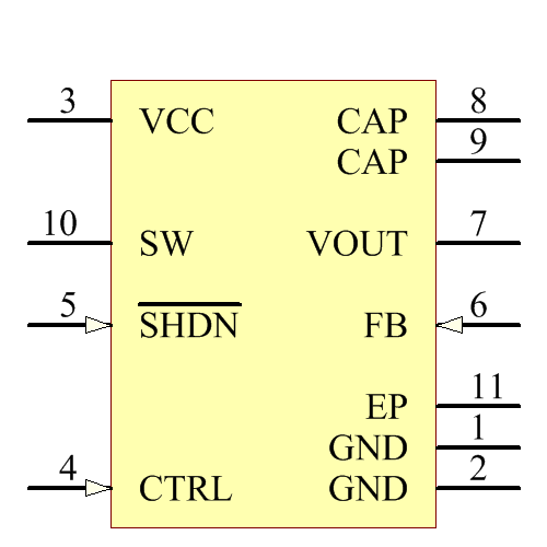 LT3495BEDDB-1#PBF Symbol - Analog Devices / Linear Technology