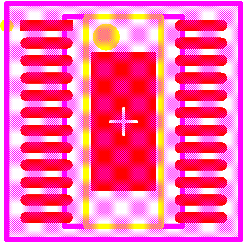 TPS92518HVQPWPRQ1 Footprint - Texas Instruments