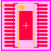 TPS92518HVQPWPRQ1 Footprint - Texas Instruments