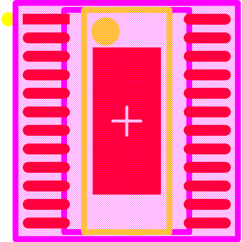 TPS92518HVQPWPRQ1 Footprint - Texas Instruments