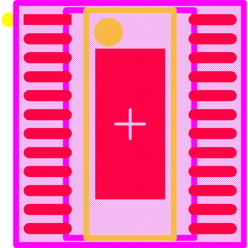 TPS92518HVQPWPRQ1 Footprint - Texas Instruments