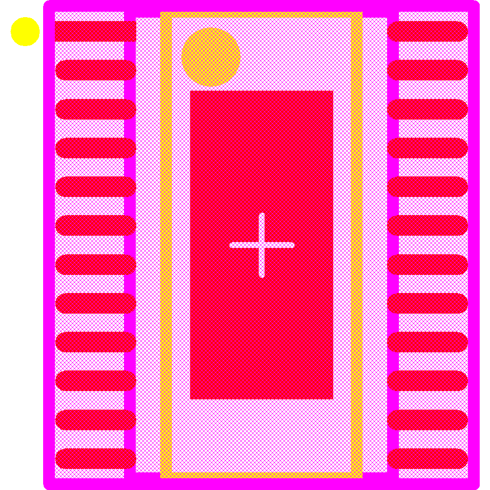 TPS92518HVQPWPRQ1 Footprint - Texas Instruments