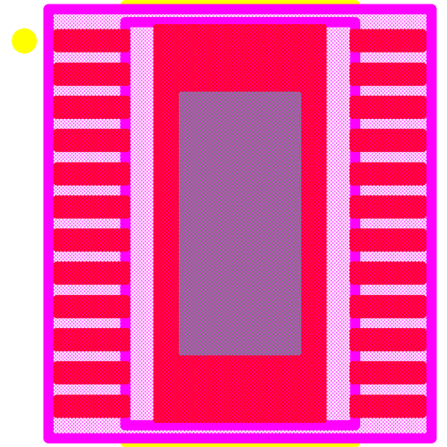 TPS92518HVQPWPRQ1 Footprint - Texas Instruments