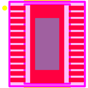TPS92518HVQPWPRQ1 Footprint - Texas Instruments