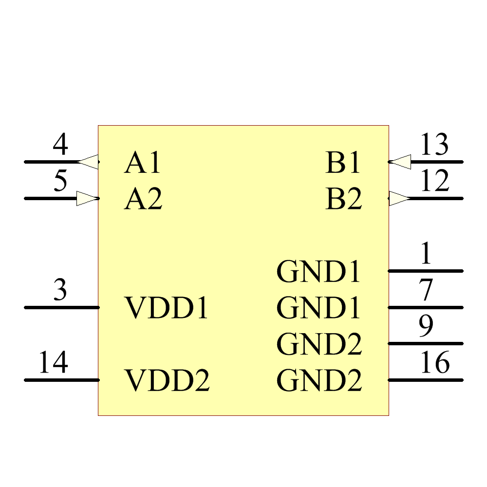 SI8622BD-B-IS Symbol - Silicon Lab