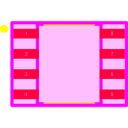 MP1482DS-LF-Z Footprint - Monolithic Power Systems