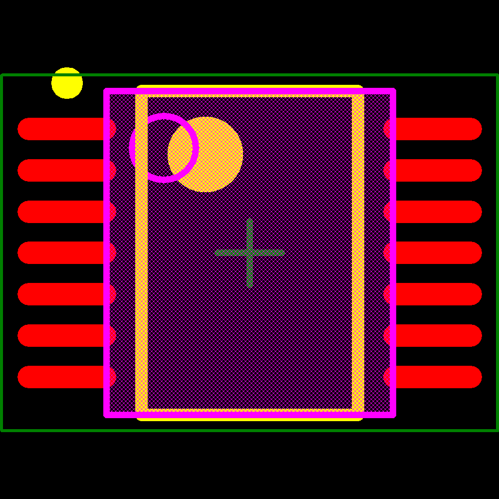 24LC512-I/ST14 Footprint - Microchip