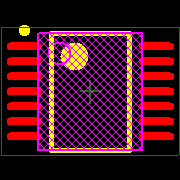 24LC512-I/ST14 Footprint - Microchip