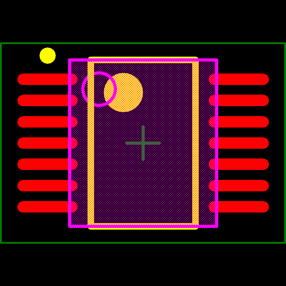 24LC512-I/ST14 Footprint - Microchip