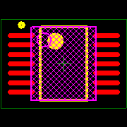 24LC512-I/ST14 Footprint - Microchip