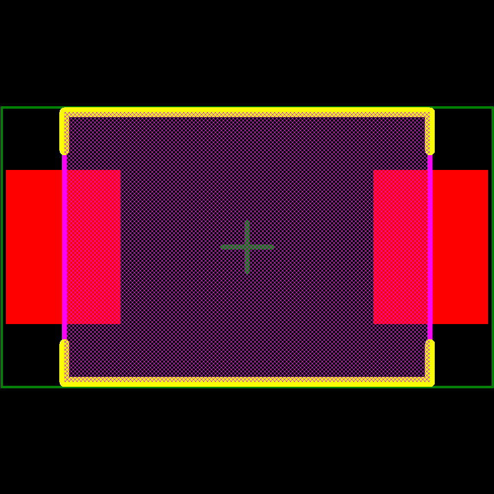 MF-SM100/33-2 Footprint - Bourns