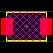 MF-SM100/33-2 Footprint - Bourns