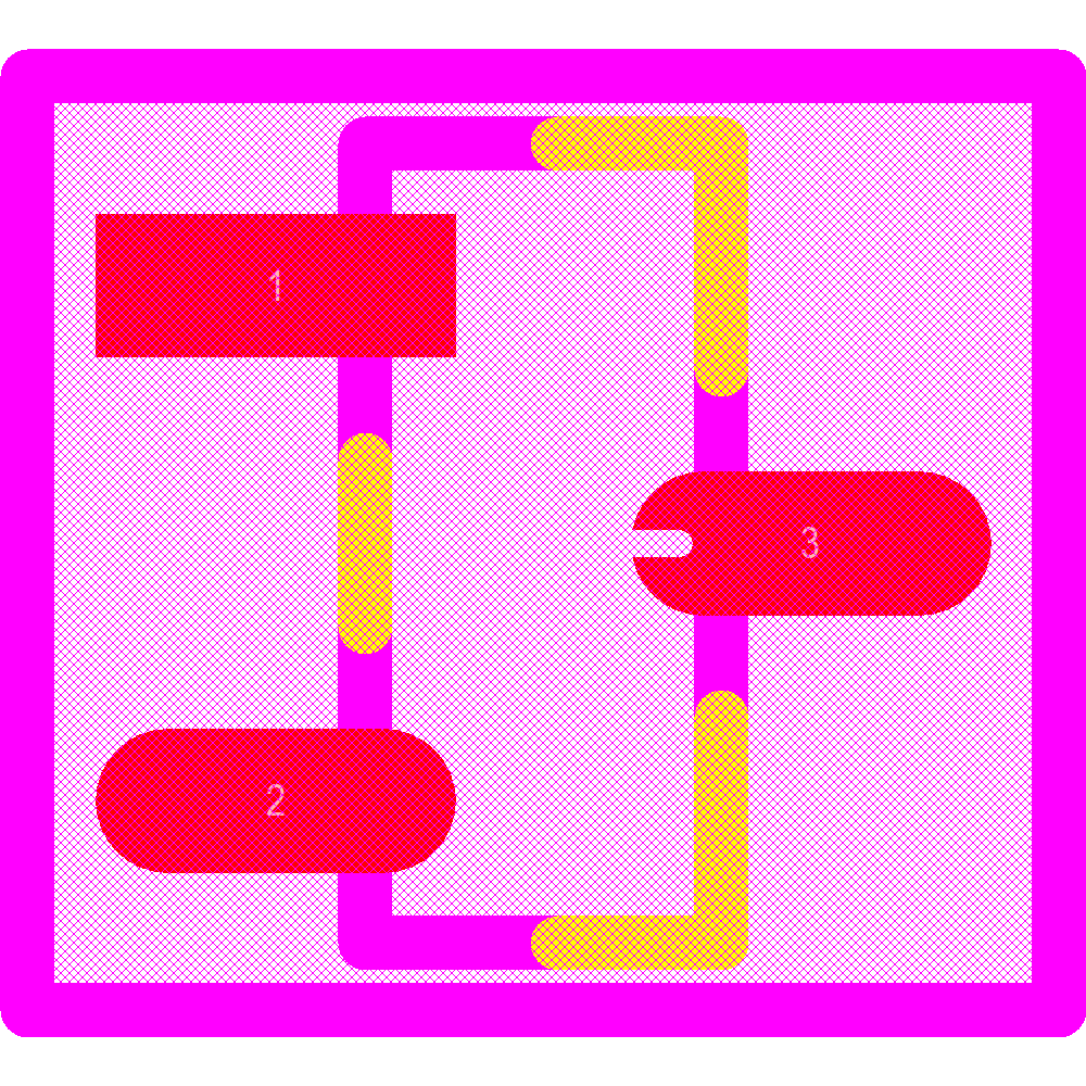 GSOT03C-E3-08 Footprint - Vishay