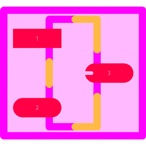 GSOT03C-E3-08 Footprint - Vishay