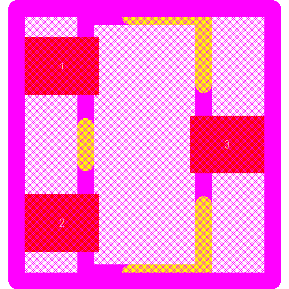 GSOT03C-E3-08 Footprint - Vishay