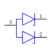 GSOT03C-E3-08 Symbol - Vishay