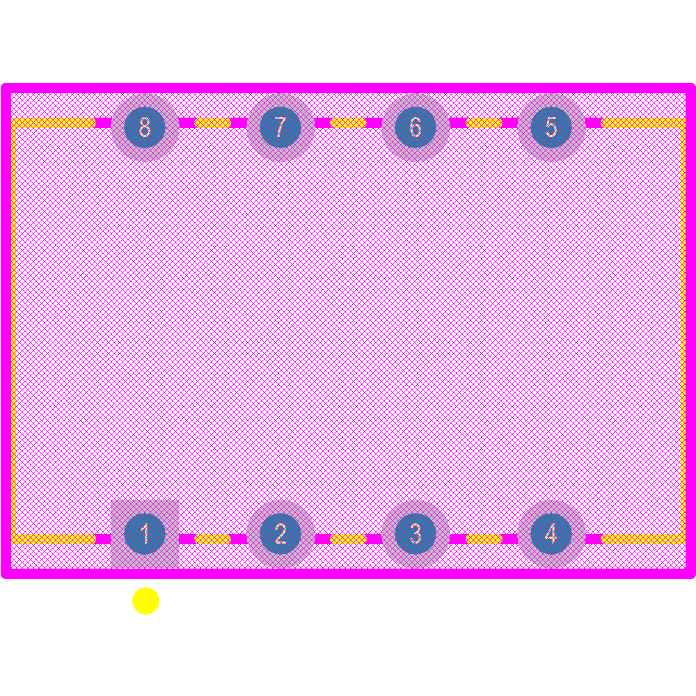 1825057-3 Footprint - TE Connectivity