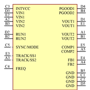 LTM4622IY Symbol - Analog Devices