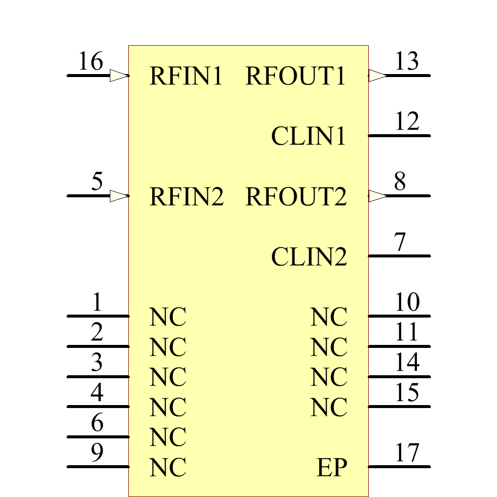 ADL5534ACPZ-R7 Symbol - Analog Devices